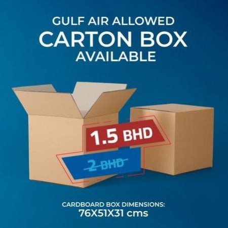 Gulf Air Carton 76x51x31 CM