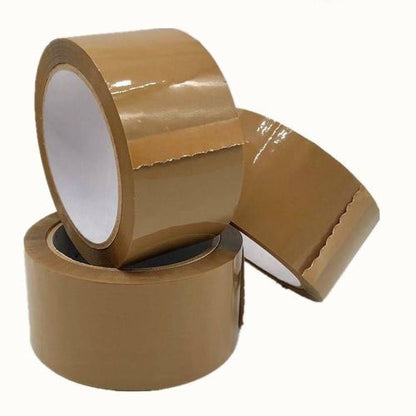 Masking Tape Brown and Clear - 2 Inch, 100 Yard